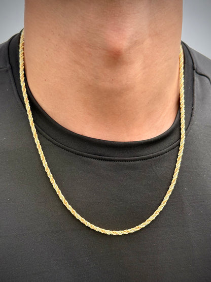 Cadena lazo diamantada 14.4gr / Largo 60cm / Tres Oros italy +3 — Tres Oros