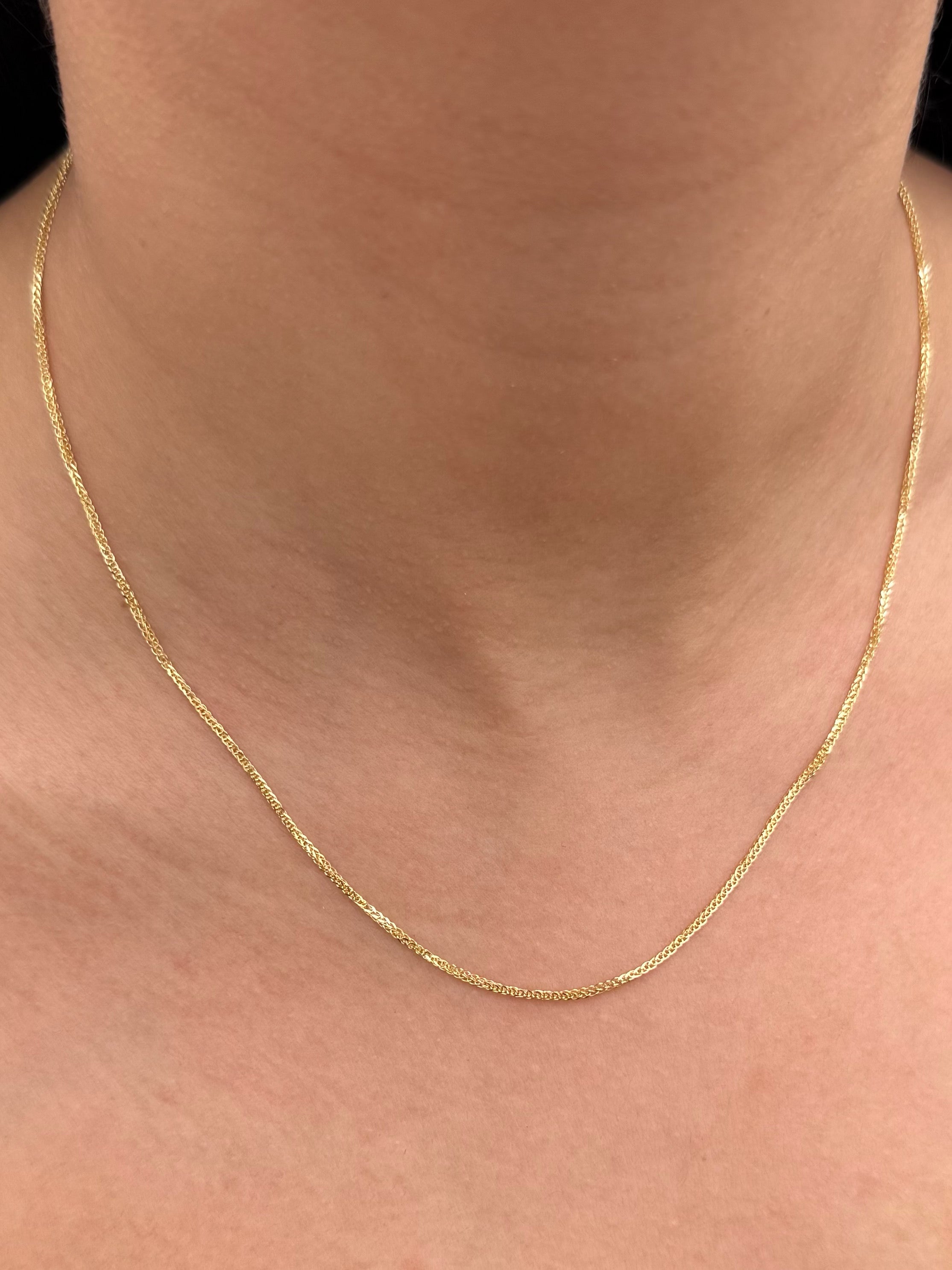 Cadena franco 2.9gr / Largo 45cm — Oro Amarillo