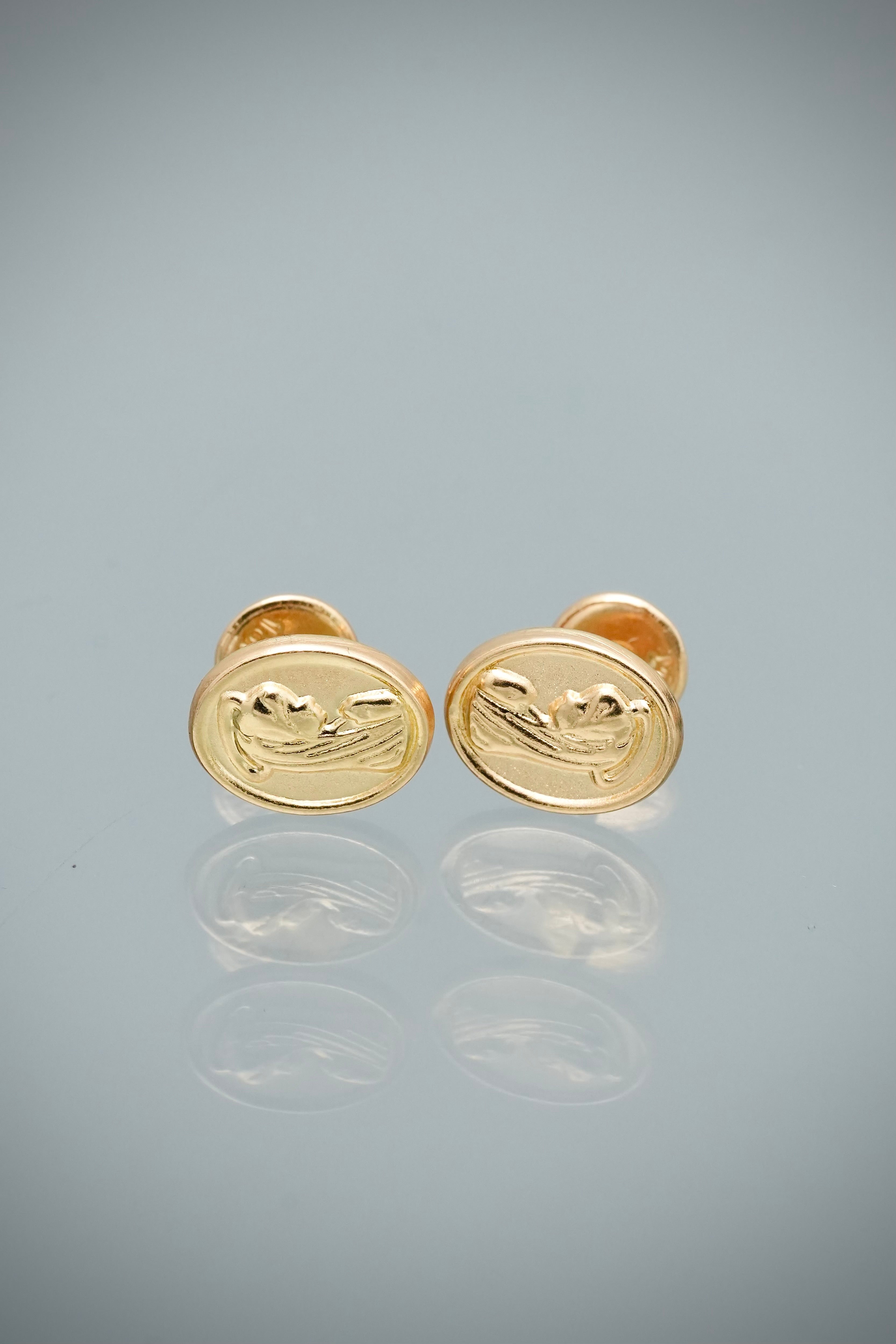 Topos Virgen Maria 0.8gr / 0.8cm / 7.3mm — Oro Amarillo