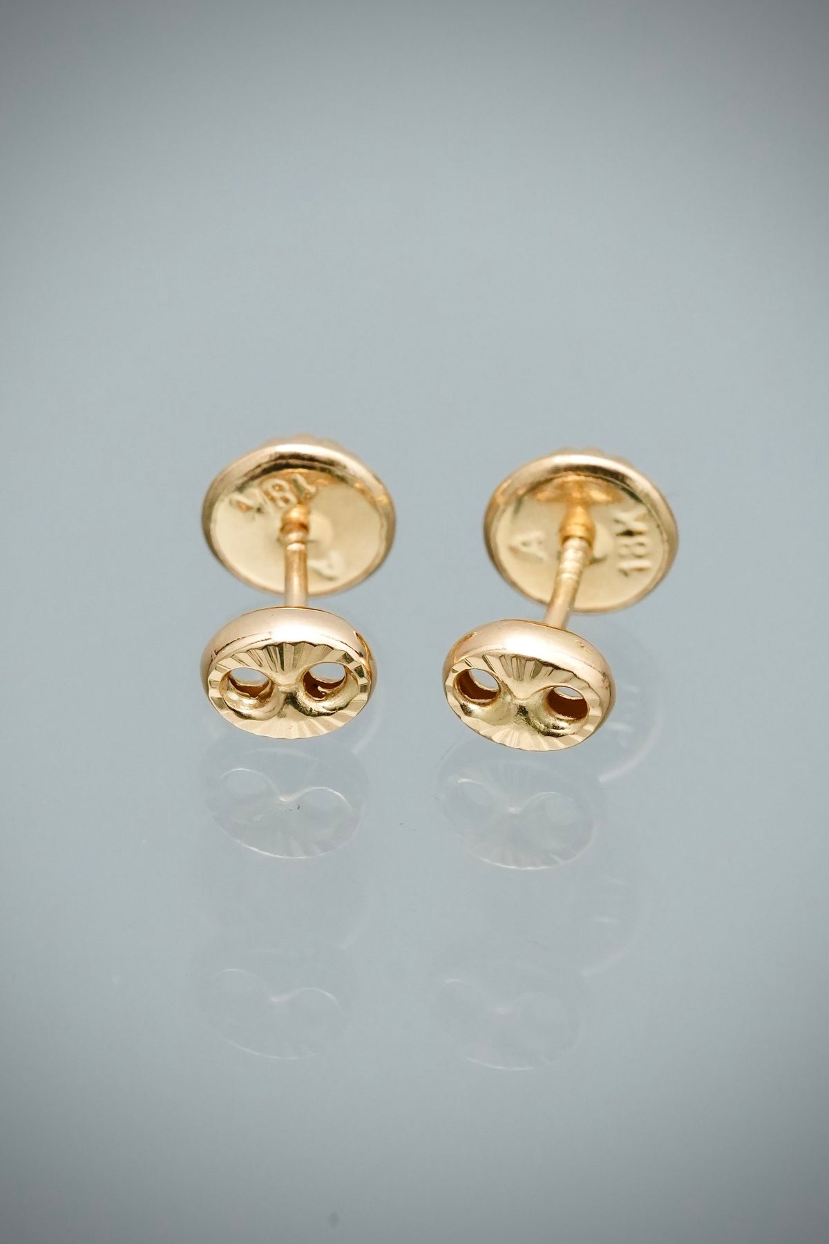 Topos Gc Diamantados 0.55gr / 0.4cm / 5.9mm — Oro Amarillo