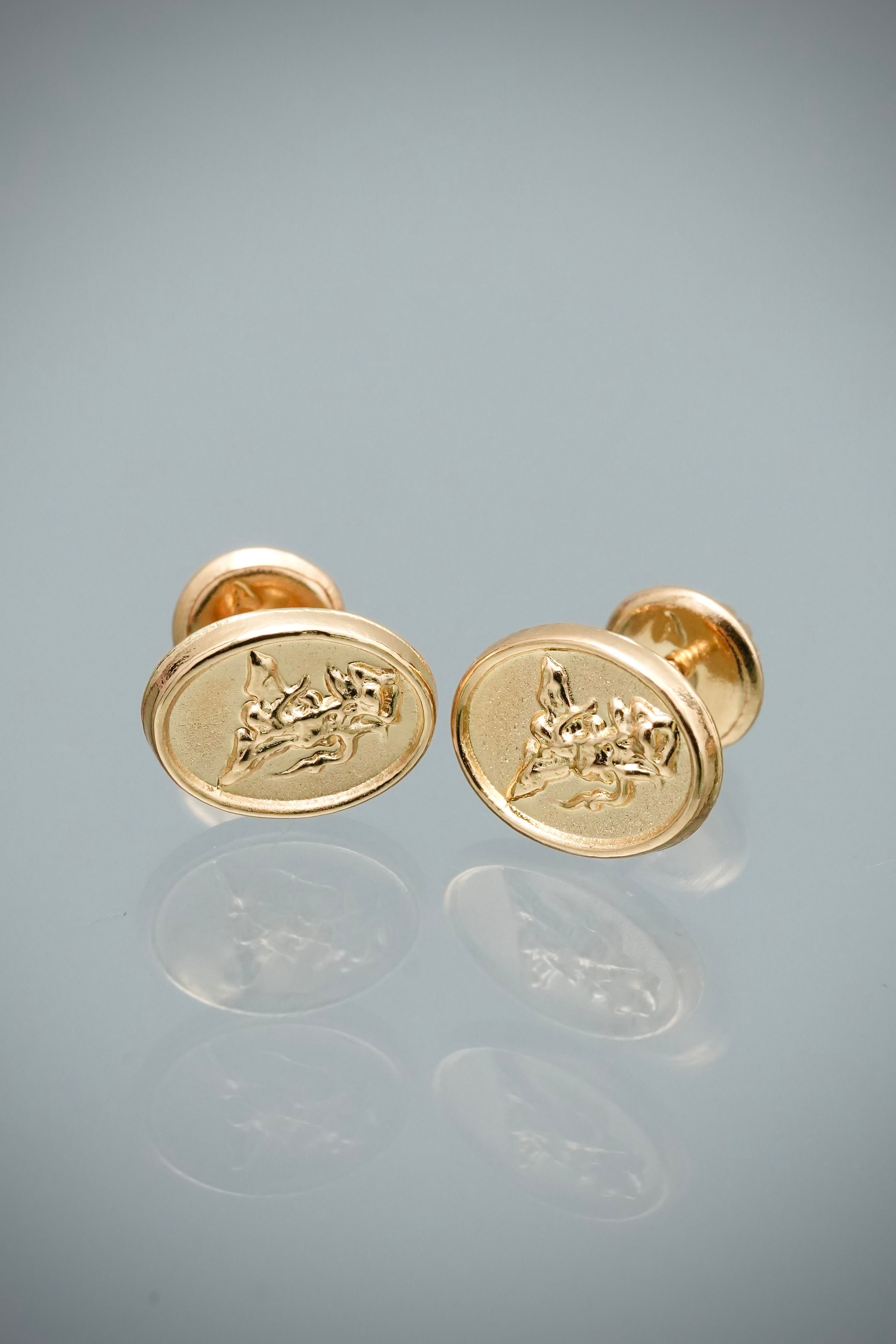 Topos Arcangel San Miguel 0.85gr / 0.9cm / 7.5mm — Oro Amarillo