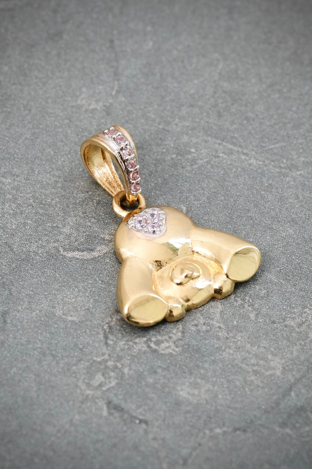 Dije Oso 2gr / 2.1cm / 15mm — Oro Amarillo