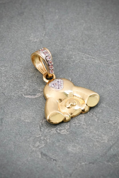 Dije Oso 2gr / 2.1cm / 15mm — Oro Amarillo