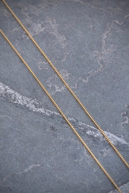 Cadena veneciana 1.55gr / Largo 60cm / Oro Amarillo italy +3 B