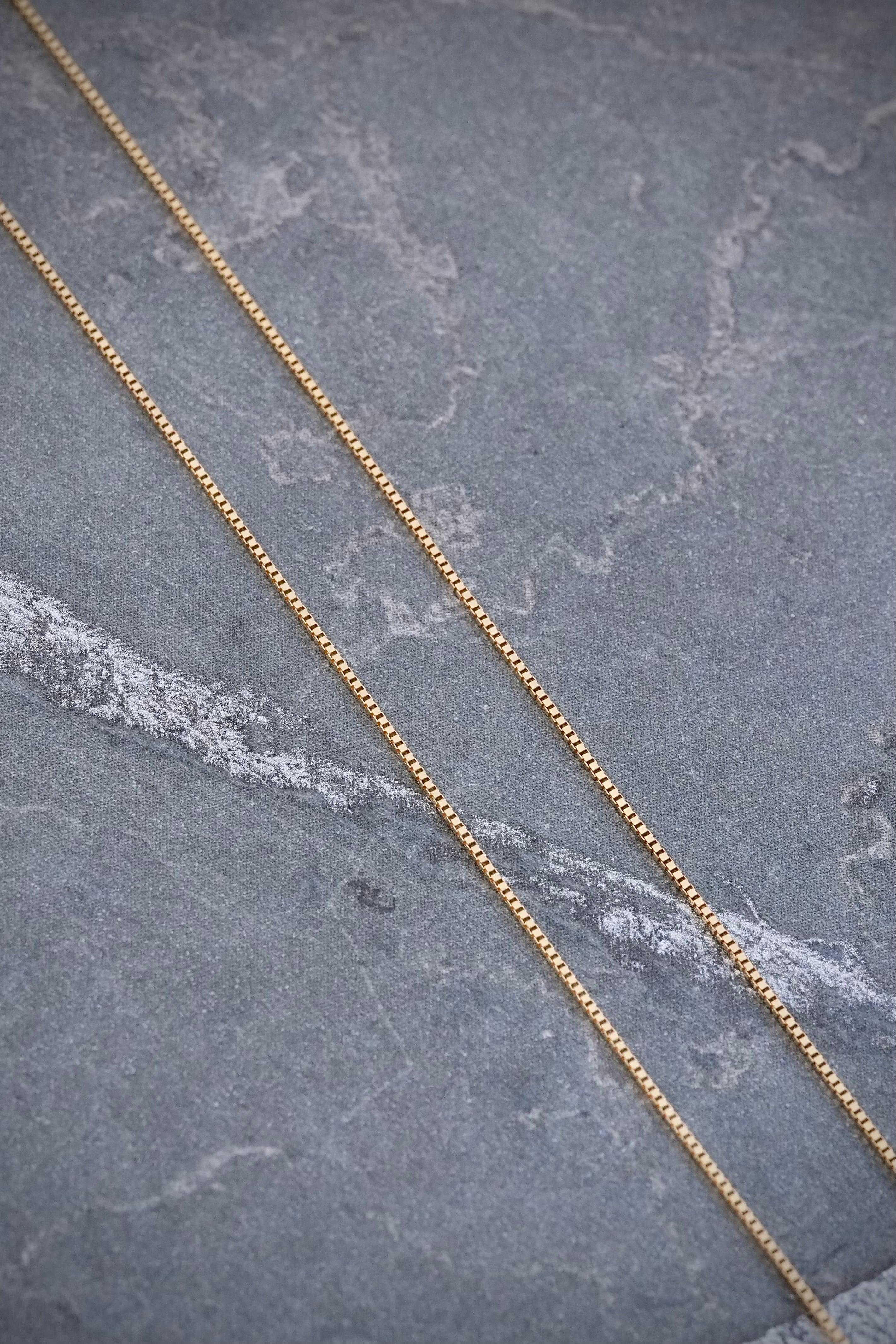 Cadena Veneciana 1.2gr / Largo 50cm / Oro Amarillo italy +3 B