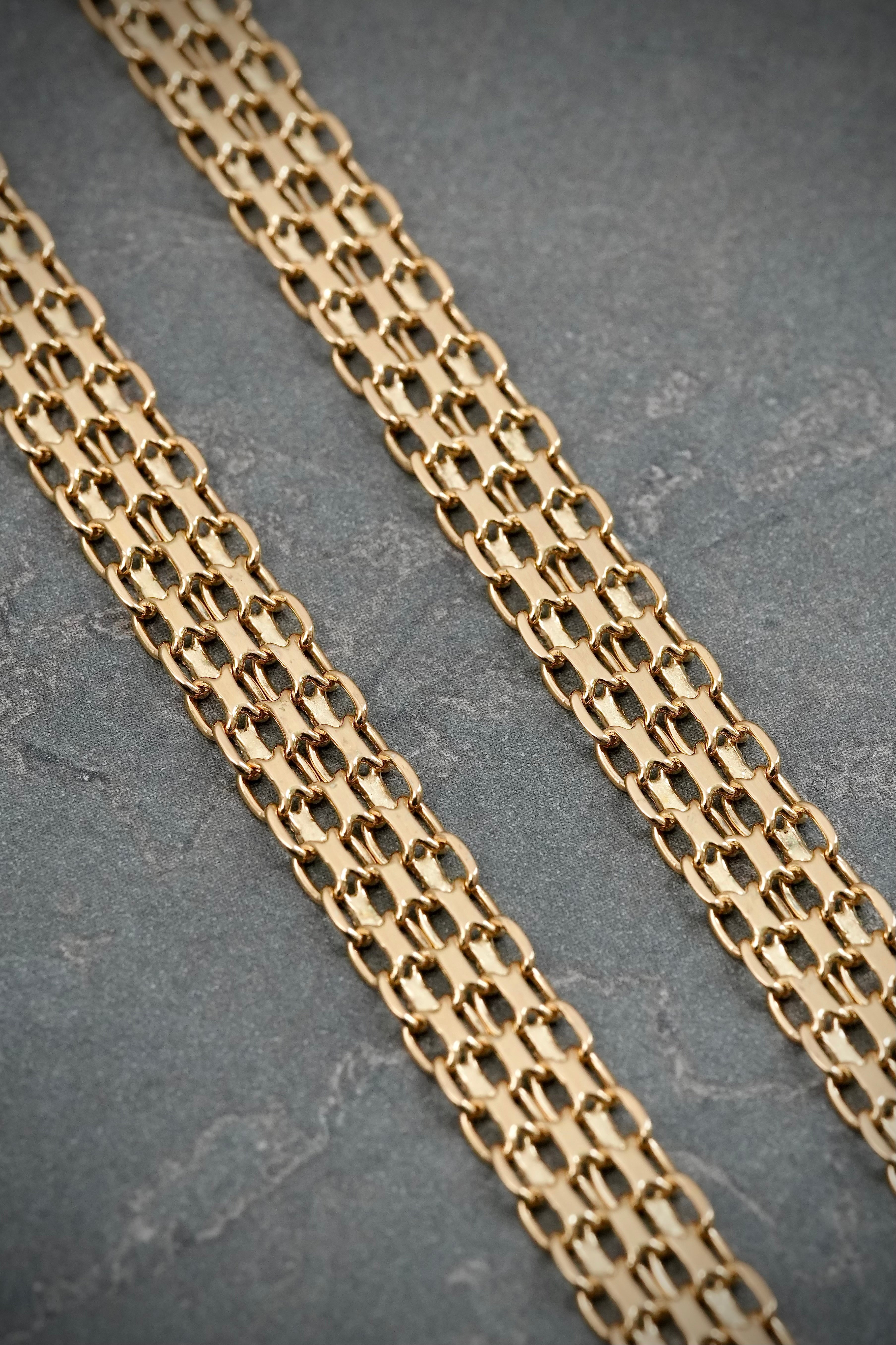 Cadena china 25.6gr / Largo 55cm — Oro Amarillo