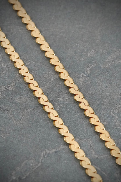 Cadena serpiente 18.25gr / Largo 50cm / Oro Amarillo italy +3 M