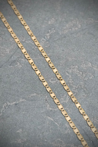 Cadena plana 1.8gr / Largo 45cm / Oro Amarillo italy +3 B