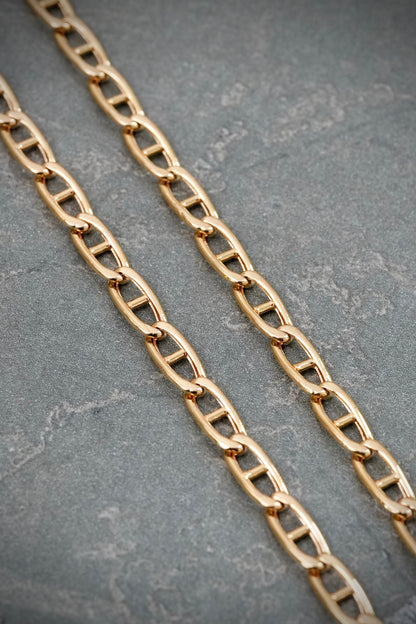 Cadena escalera 8.7gr / Largo 50cm / Oro Amarillo italy +3 B