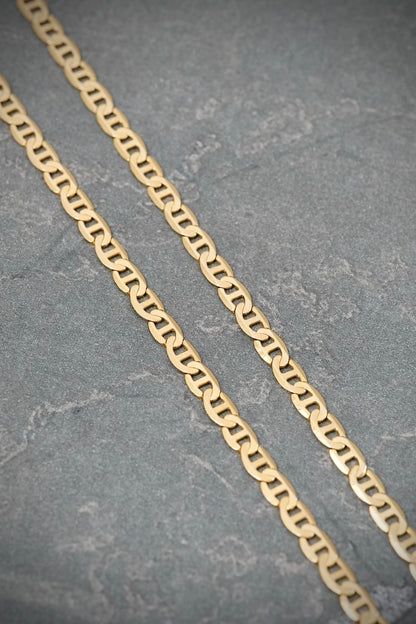 Cadena escalera 7.25gr / Largo 60cm / Oro Amarillo italy +3 B