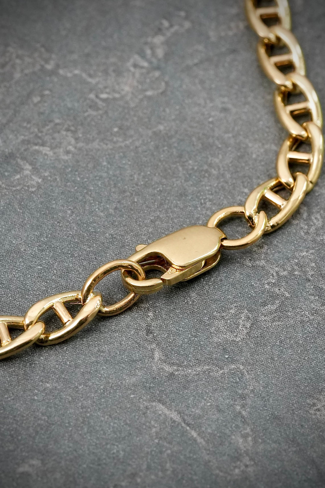 Cadena escalera 11.7gr / Largo 60cm — Oro Amarillo