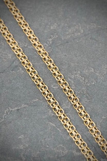 Cadena china 6.55gr / Largo 60cm / Oro Amarillo italy cte B