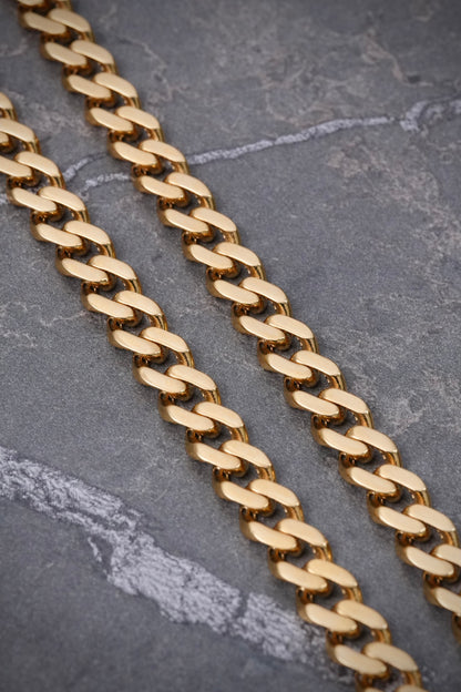 Cadena cubana 23.8gr / Largo 60cm / Oro Amarillo italy cte B