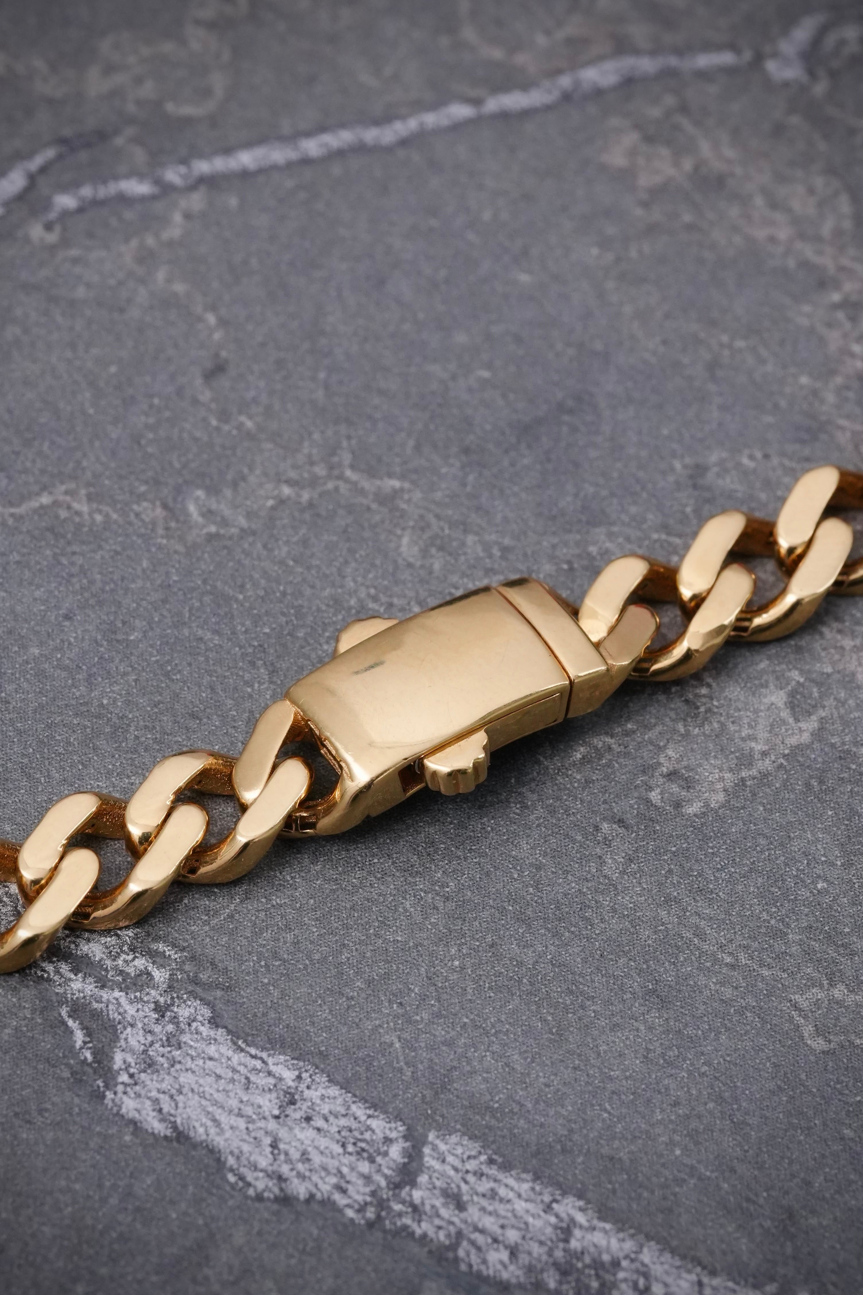 Cadena cubana 23.8gr / Largo 60cm / Oro Amarillo italy cte B