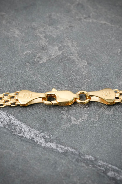 Cadena China 4.85gr / 45cm / 4.4mm — Oro Amarillo