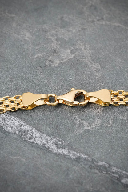 Cadena China 7.3gr / 60cm / 4.7mm — Oro Amarillo