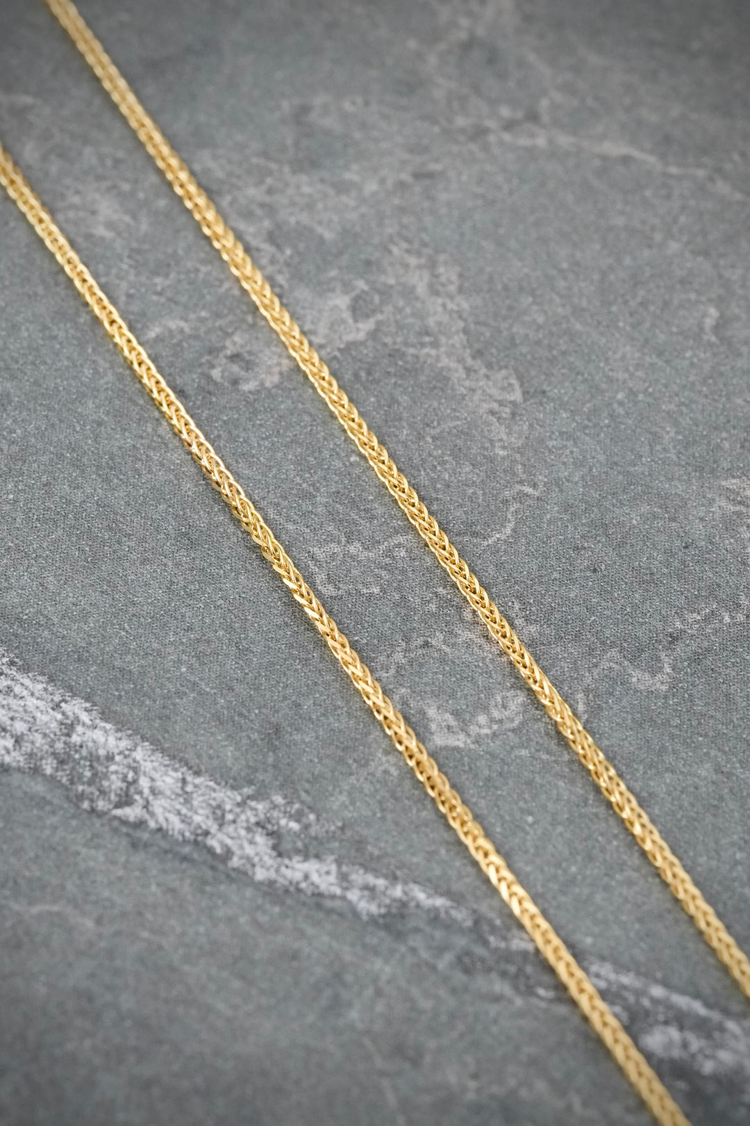 Cadena Franco 2.15gr / 60cm / 0.8mm — Oro Amarillo