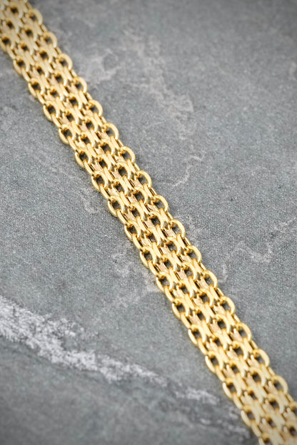 Pulso Chino 2.85gr / 20cm / 4.7mm — Oro Amarillo