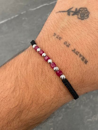 Pulsera Energetica 0.6gr — Oro Blanco