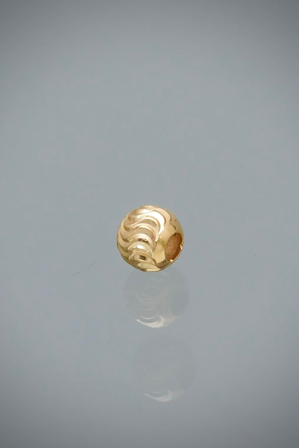 Bolas diamantada luna 5mm 0.25gr — Oro Amarillo