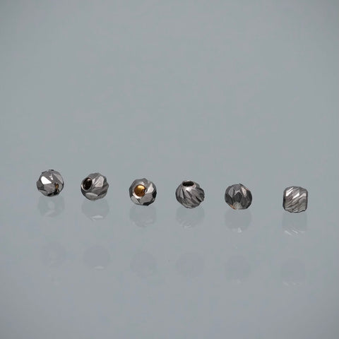 Bolas diamantadas 3mm 0.05gr — Oro Rosado
