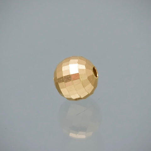 Bolas diamantado discoteca 8mm 0.6gr — Oro Amarillo