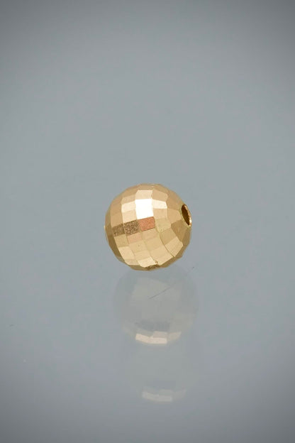 Bolas diamantado discoteca 8mm 0.6gr — Oro Amarillo