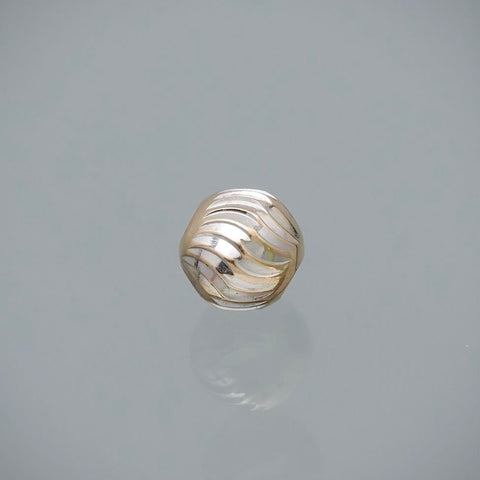 Bolas Diamantada Luna 6mm 0.35gr — Oro Blanco