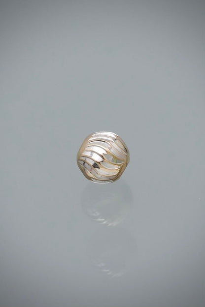 Bolas Diamantada Luna 6mm 0.35gr — Oro Blanco