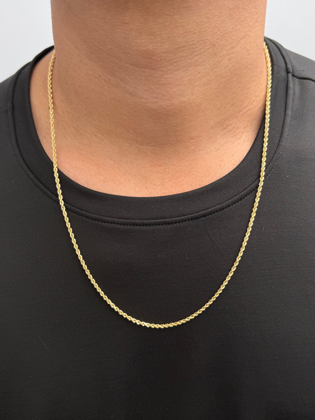 Cadena Lazo 3.65gr / 60cm / 2.2mm — Oro Amarillo