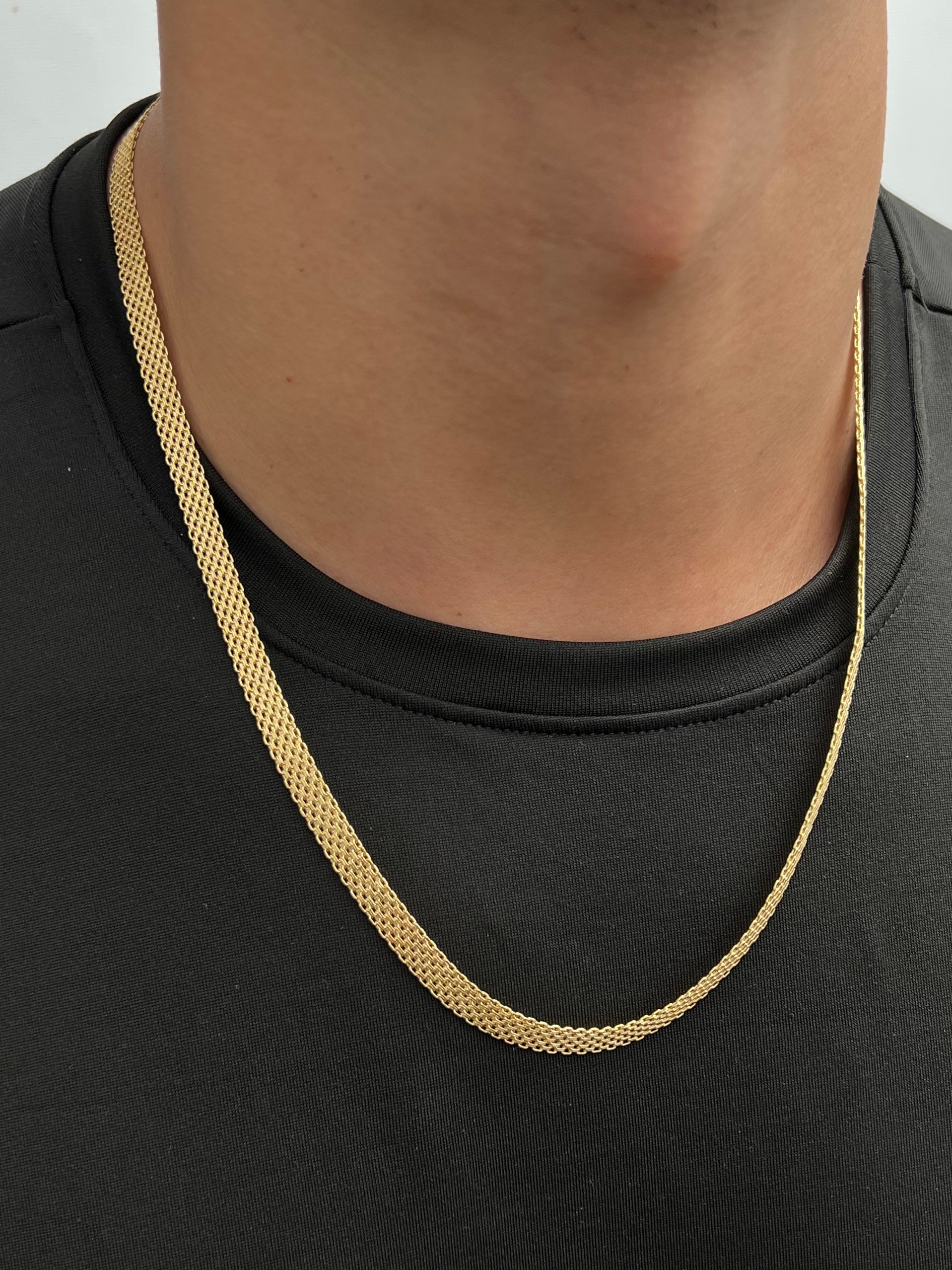 Cadena china 11.85gr / Largo 60cm / Oro Amarillo italy cte B