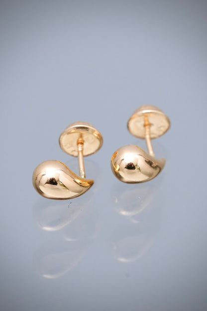 Topos gota 0.65gr / Largo 0.7cm — Oro Amarillo