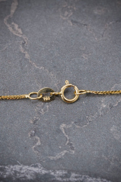Cadena Franco 1.4gr / 40cm / 0.7mm — Oro Amarillo