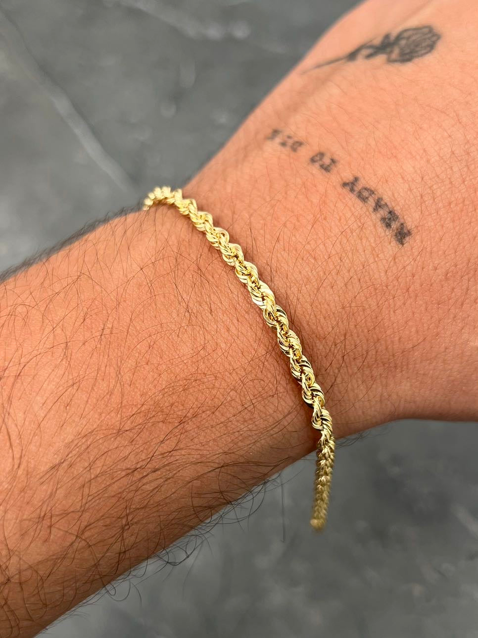 Pulso lazo 2.6gr / Largo 19cm / Oro Amarillo italy +2 P