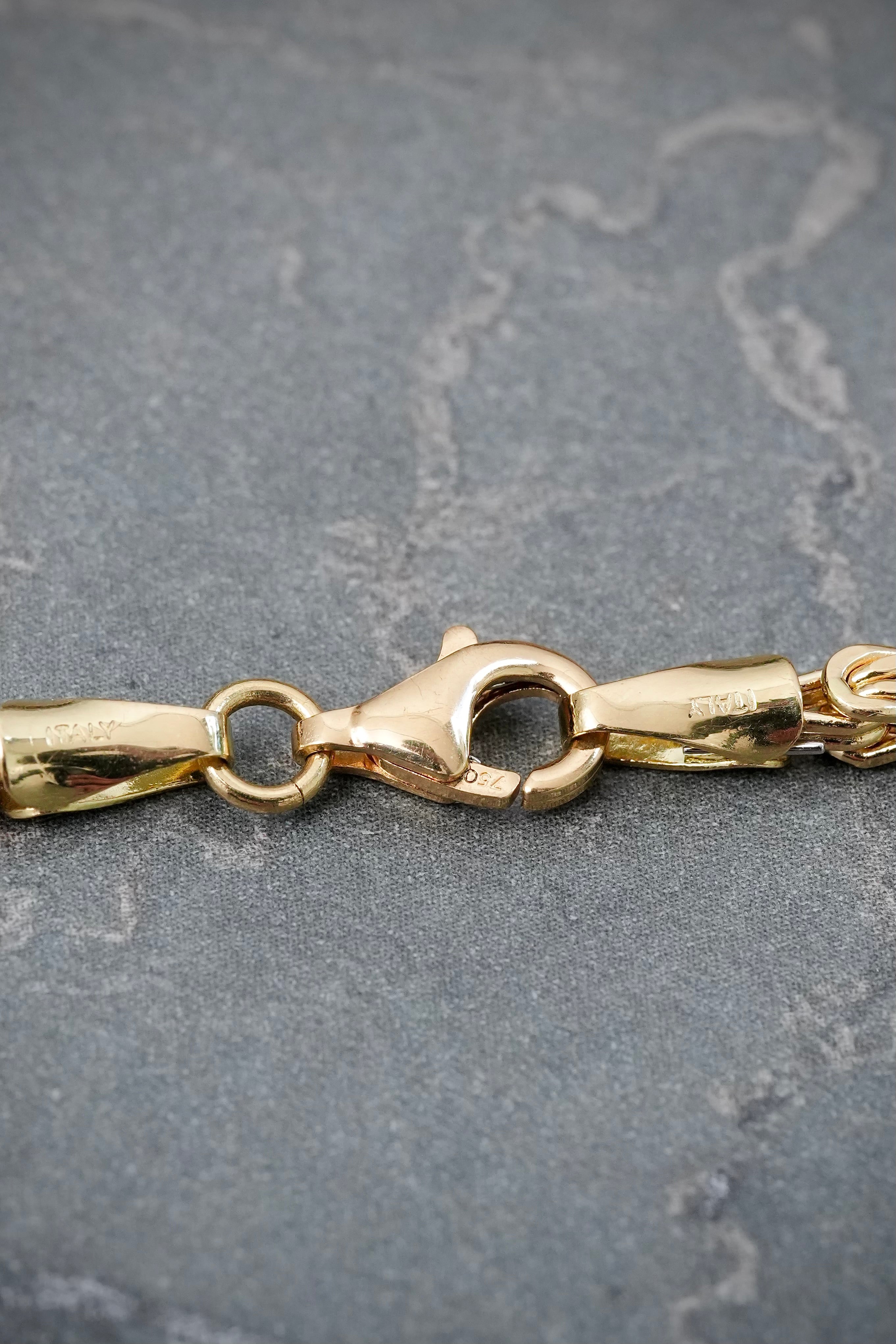 Cadena Punto Peruano 18.3gr / 60cm / 2.7mm — Oro Amarillo