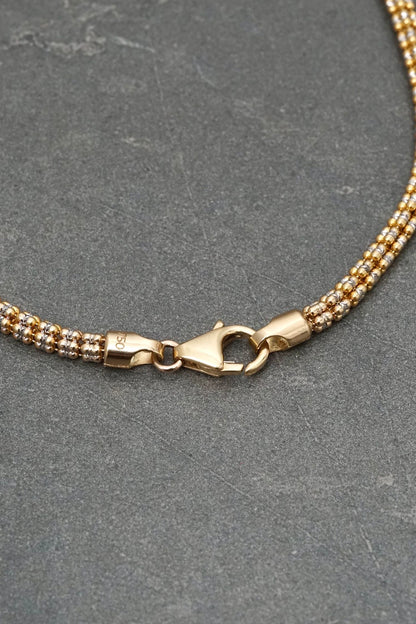 Cadena canutillo 21.1gr / Largo 65cm / Dos Oros italy +4 B