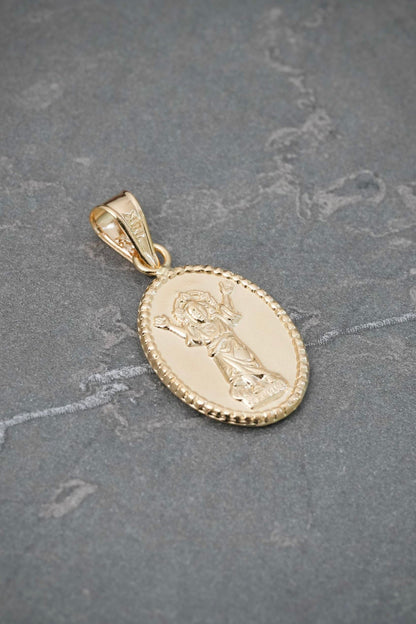 Dije Divino Niño 1.5gr / 3cm / 14.9mm — Oro Amarillo