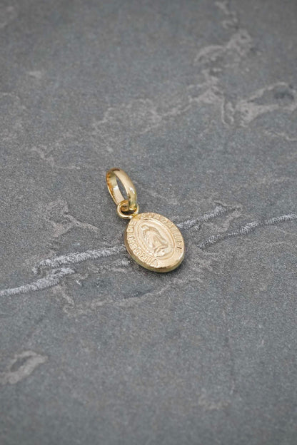 Dije Virgen de Guadalupe 0.3gr / 1.5cm / 6.3mm — Oro Amarillo