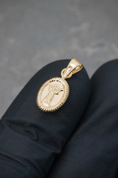 Dije Divino Niño 0.4gr / 1.8cm / 7.7mm — Oro Amarillo