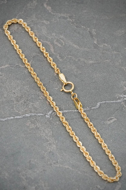 Pulso Lazo 1.1gr / 19.5cm / 2.2mm — Oro Amarillo