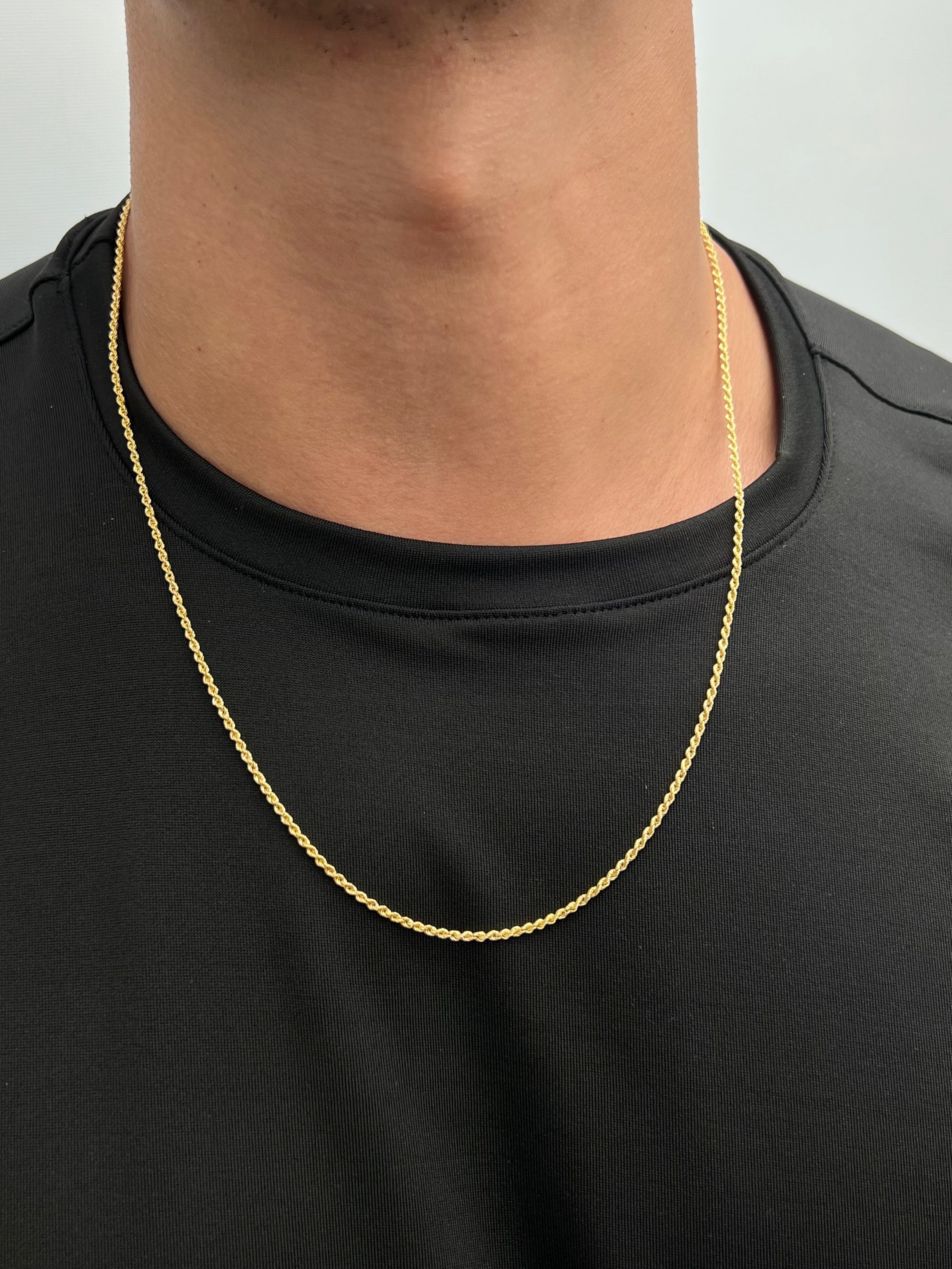 Cadena lazo 2.35gr / Largo 60cm / Oro Amarillo italy +2 M