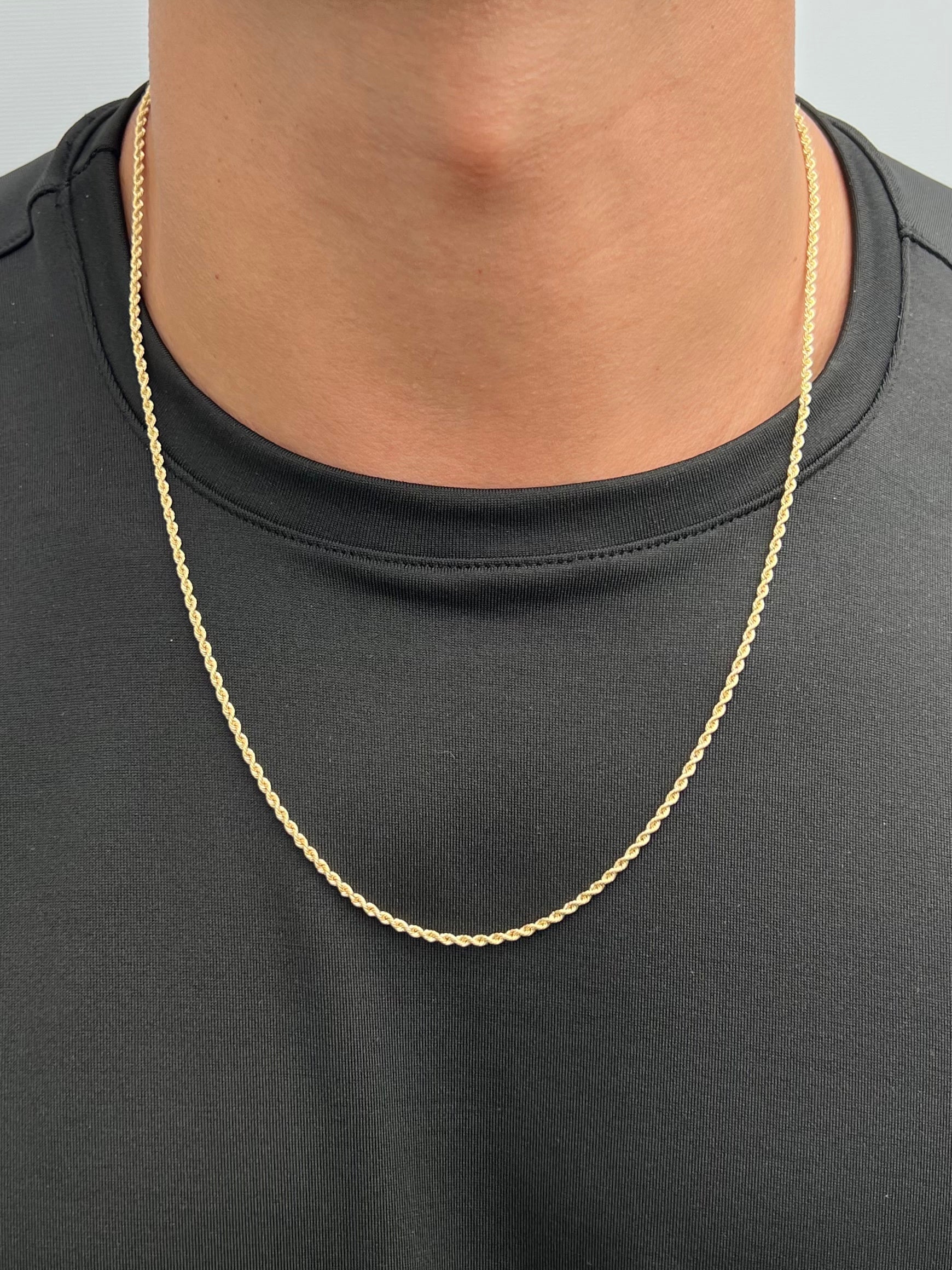 Cadena lazo 3.15gr / Largo 60cm / Oro Amarillo italy +2 M