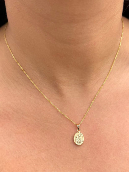 Dije San Jose 0.65gr / 2cm / 9.9mm — Oro Amarillo