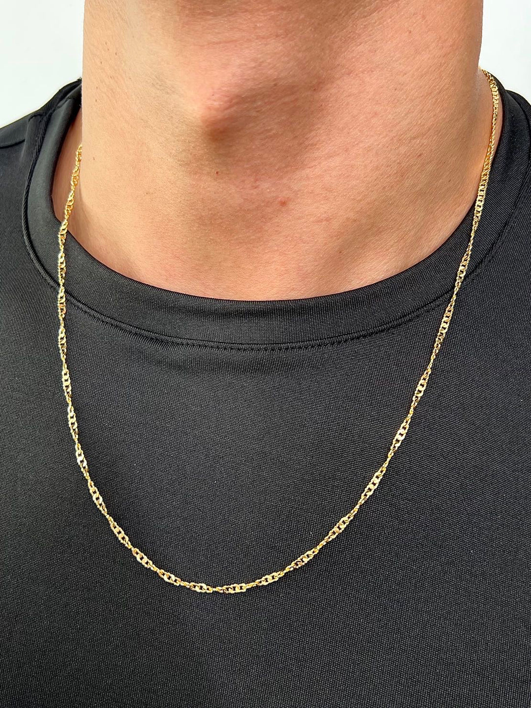 Cadena singapur 3.65gr / Largo 60cm — Oro Amarillo
