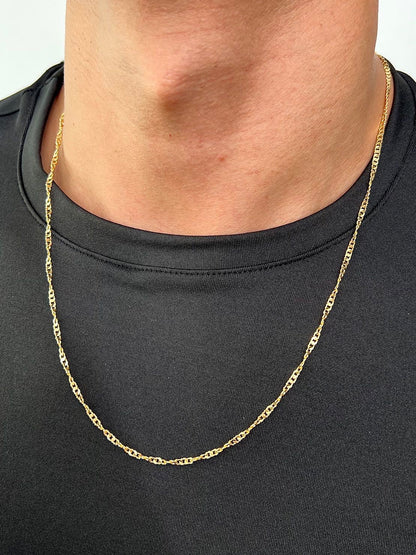 Cadena singapur 3.65gr / Largo 60cm — Oro Amarillo