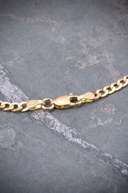 Cadena Cubana 7.1gr / Largo 60cm / Oro Amarillo italy cte B