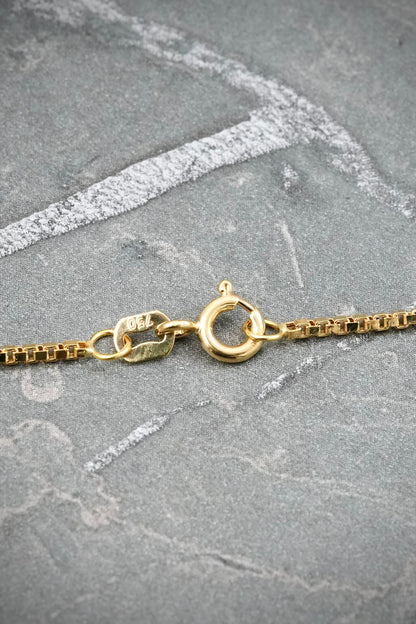 Cadena Veneciana 3.55gr / 60cm / 1.2mm — Oro Amarillo