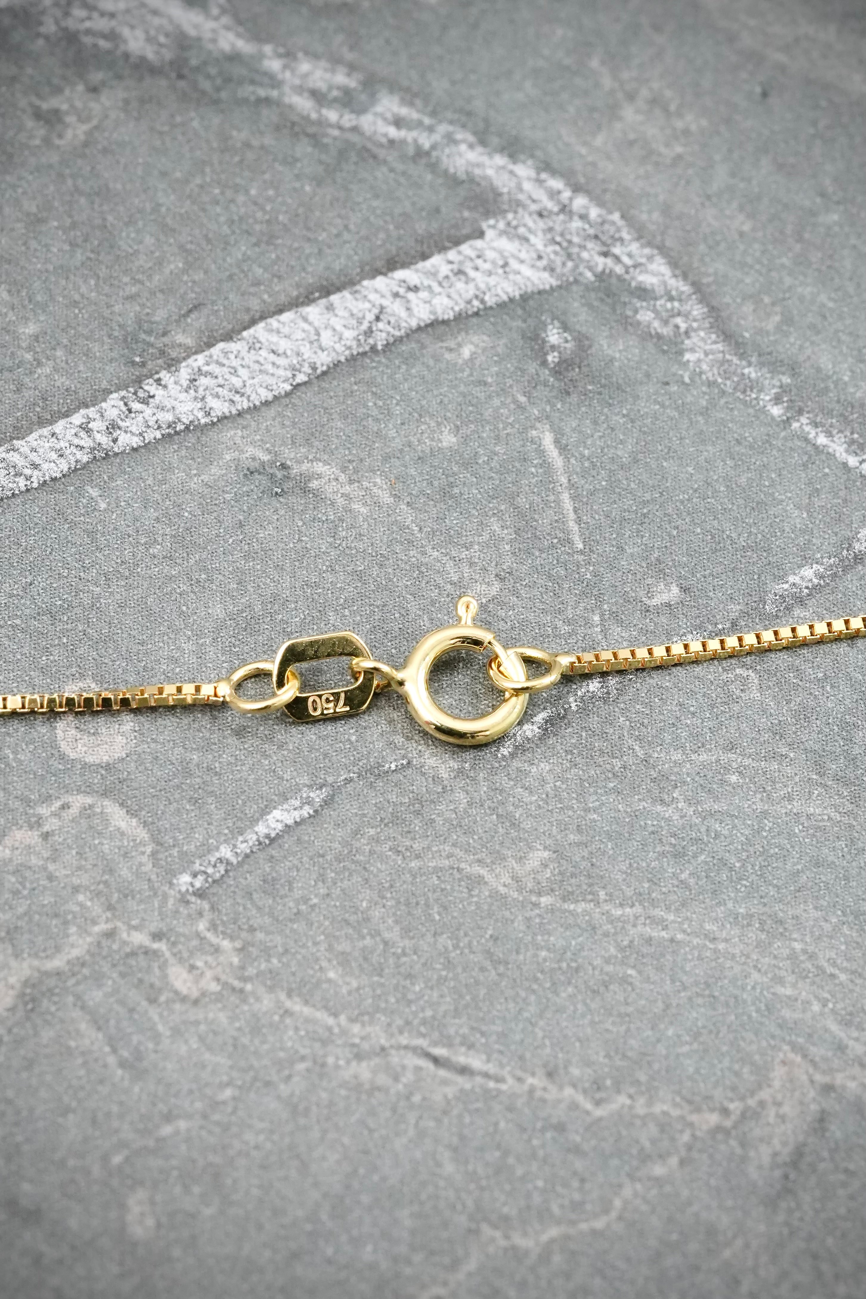 Cadena Veneciana 2.3gr / 60cm / 0.7mm — Oro Amarillo