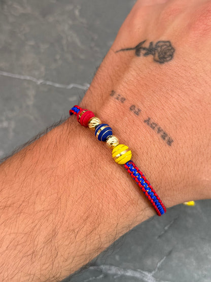 Pulsera de la Tricolor 0.5gr — Oro Amarillo