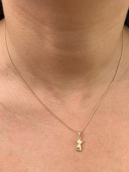 Dije divino niño 0.35gr / Largo 1.8cm / Oro Amarillo Nac M